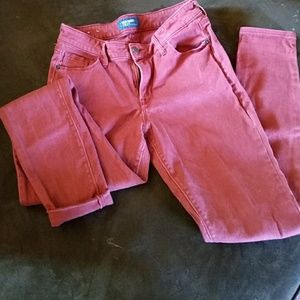 ⭐Red jeans